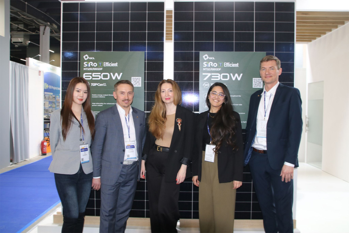GCL Showcased High-Efficiency PV Modules and FBR Granular Silicon at ENEX 2026